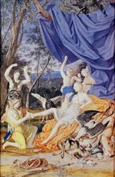 Françoise Louis de la Baume le Blanc (1644-1710) Mademoiselle de la Vallière, en Diane